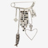 Abby broche met hangers