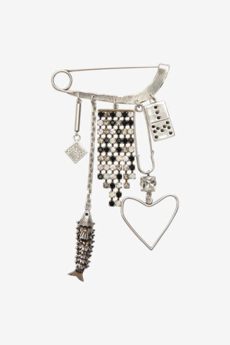 Abby broche met hangers