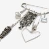 Abby broche met hangers