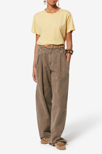 Aby katoenen T-shirt met korte mouwen