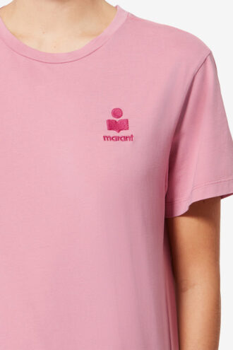 Aby katoenen T-shirt met korte mouwen