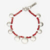 Adriel armband van natuursteen en messing