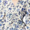Albini Lange stretch zijden jurk met print