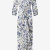 Albini Lange stretch zijden jurk met print