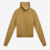 Aliocha Trui met opstaande kraag in effen alpaca breisel