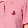 Althea katoen- en wolmix gebreide polo met logo