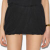 Ambrine gedrapeerde jersey minirok