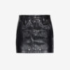 Anais korte leren rok
