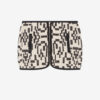 Arono korte rok in katoenjacquard