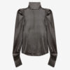 Baiola metallic top met lange mouwen