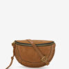 Banana Bag Skano in cognac suède kalfsleer