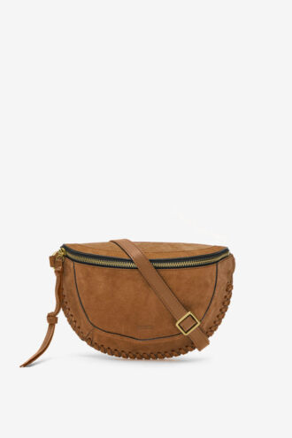 Banana Bag Skano in cognac suède kalfsleer