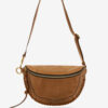 Banana Bag Skano in cognac suède kalfsleer