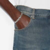 Be Happy Gedetailleerde messing armband