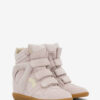 Bekett leren sneakers met sleehak