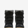 Bekett leren sneakers met sleehak