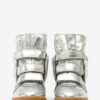 Bekett leren sneakers met sleehak