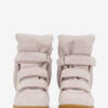 Bekett leren sneakers met sleehak