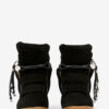 Bekett leren sneakers met studs en sleehak