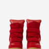 Bekett suède kalfsleren sneakers met sleehak