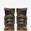 Bekett Vintage leren sneakers met sleehak