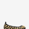 Belna leren ballerina’s met studs