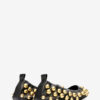 Belna leren ballerina’s met studs