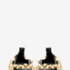 Belna leren ballerina’s met studs