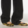 Belna leren ballerina’s met studs