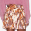 Berenice jersey mini wikkelrok