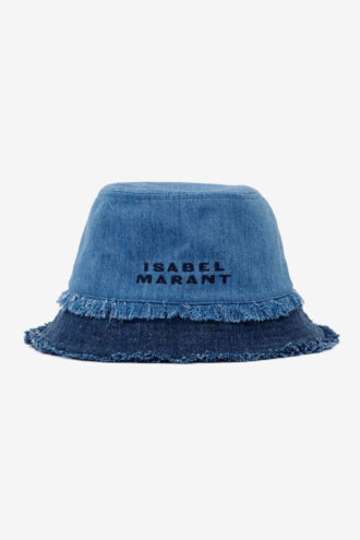 Bergen katoenen buckethoed met logo