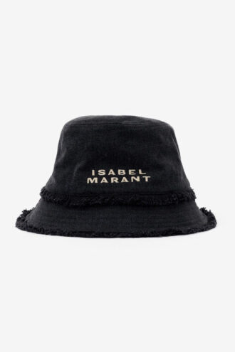 Bergen katoenen buckethoed met logo