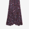 Besma Lange crêpe rok met print