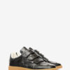 Beth lage leren sneakers met reliëf