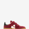 Beth lage sneakers van suède en kalfsleer