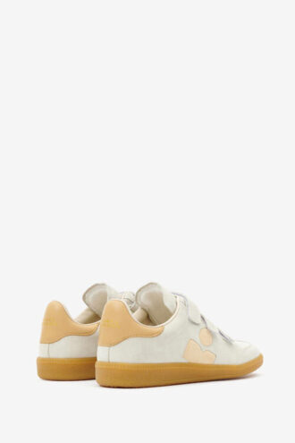 Beth lage sneakers van suède en kalfsleer