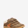 Beth lage sneakers van suède en kalfsleer