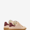 Beth lage sneakers van suède en leer