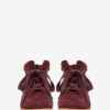 Bobby suède kalfsleren sneakers met sleehak