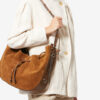 Bolton Hobo leren schoudertas