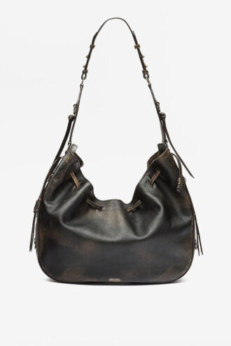 Bolton Hobo leren tas