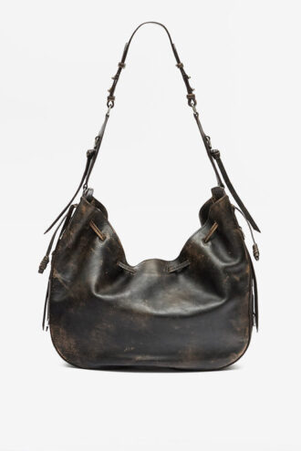 Bolton Hobo leren tas