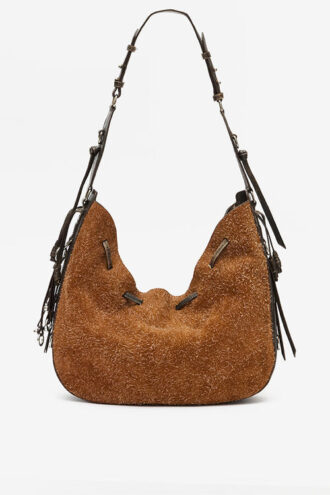 Bolton Hobo Vintage suède leren tas