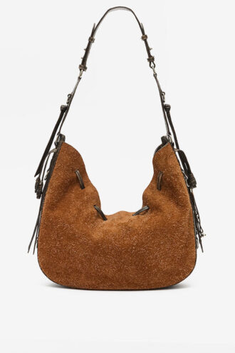 Bolton Hobo Vintage suède leren tas