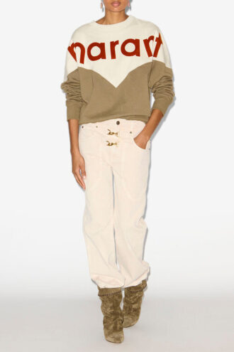 Brinley High-Rise Denim Broek