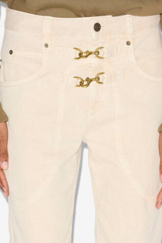 Brinley High-Rise Denim Broek