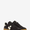 Bryce lage sneakers van suède kalfsleer