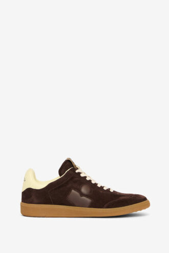 Bryce lage suède leren sneakers