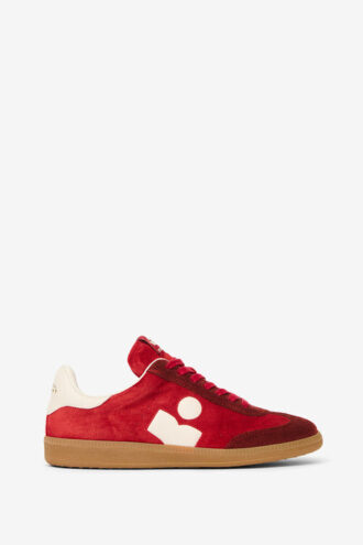 Bryce lage suède leren sneakers