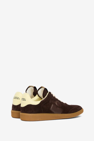 Bryce lage suède leren sneakers